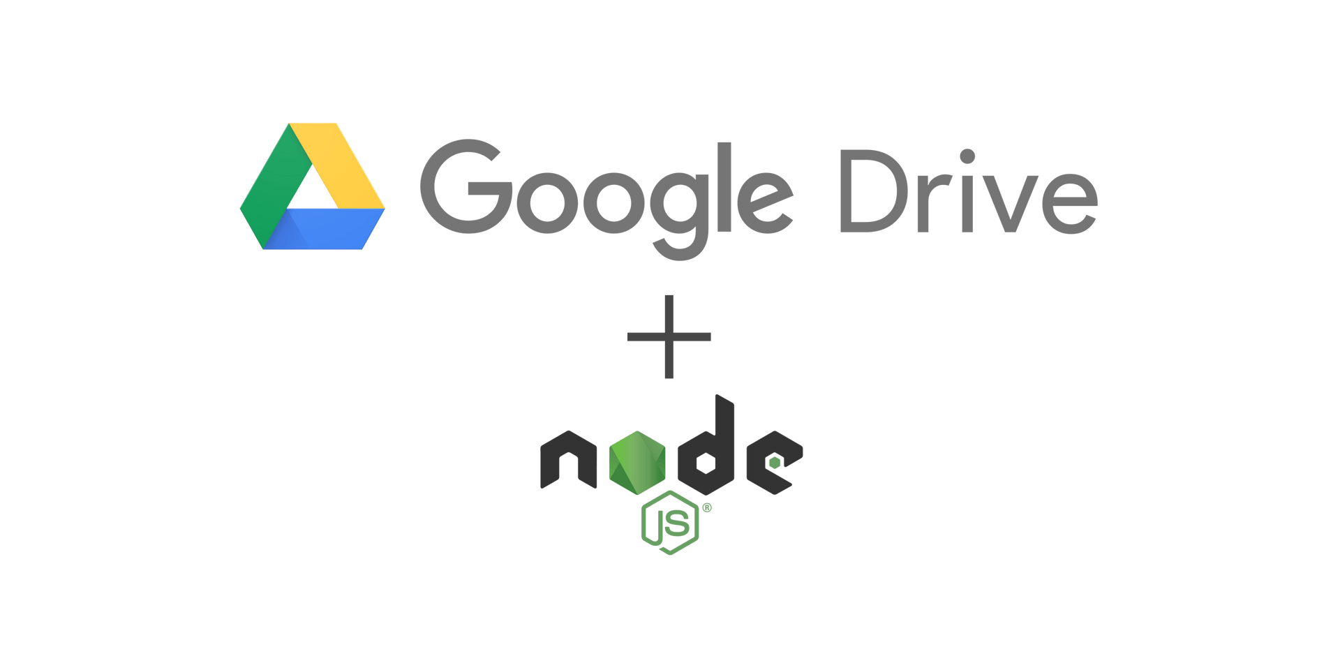 Using the Google Drive API with Node.js cover image